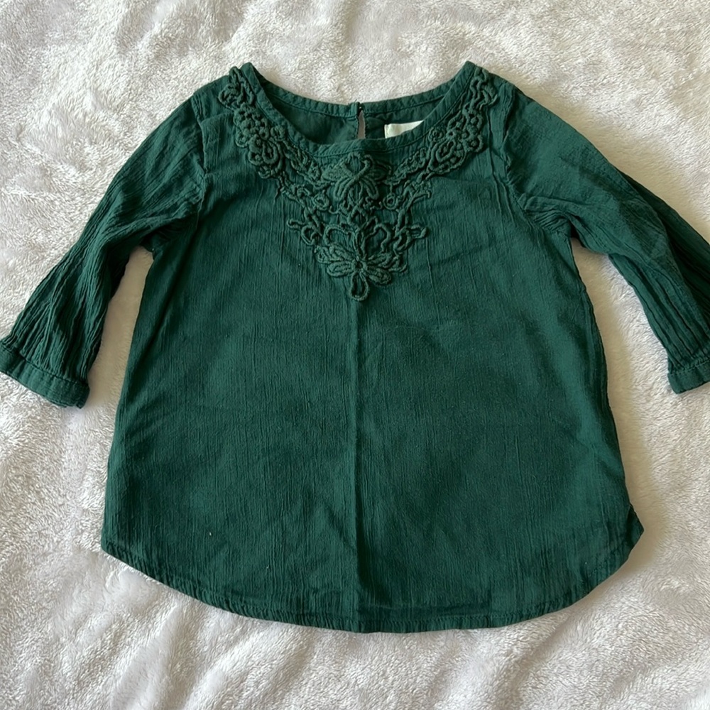 Old Navy Green Tunic | Toddler Size 4T